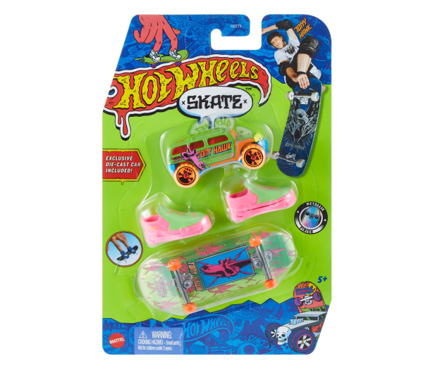 Hot Wheels Skate zestaw Howlan + Rockster - 1167833 - zdjęcie 2